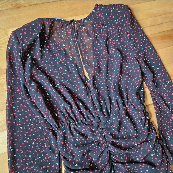 Zara Heart Print Dress - Picture 8 of 9